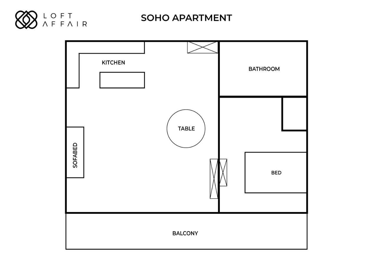 Soho Apartment By Loft Affair Cracovia Exterior foto